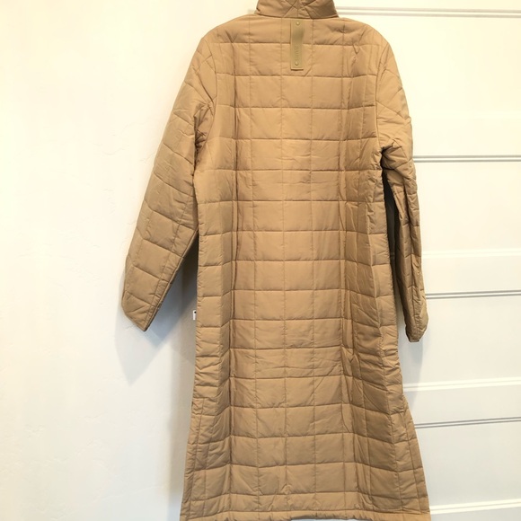 Rains Liner Puffer Coat Women’s XL Sand - Picture 4 of 8